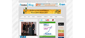 Pagina Inicial do Promoblog